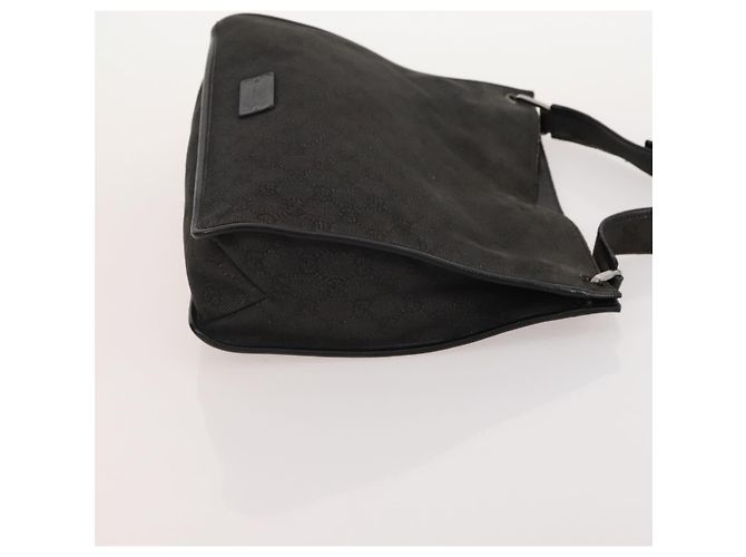 Borsa Tote GUCCI GG Canvas GG Supreme in Pelle e PVC 3 Set Nero Beige Auth bs34896 - vista 19