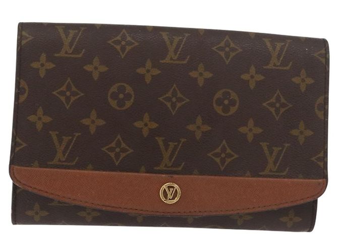 LOUIS VUITTON Borsa a Spalla Monogram Bordeaux M51798 LV Auth 179167 Monogramma - vista 13