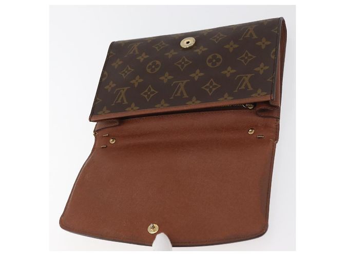 LOUIS VUITTON Borsa a Spalla Monogram Bordeaux M51798 LV Auth 179167 Monogramma - vista 8