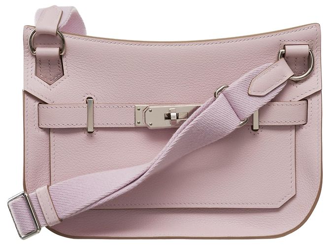 Hermès Borsa HERMES Jypsiere in Pelle Violet - 103498 Porpora - vista 3