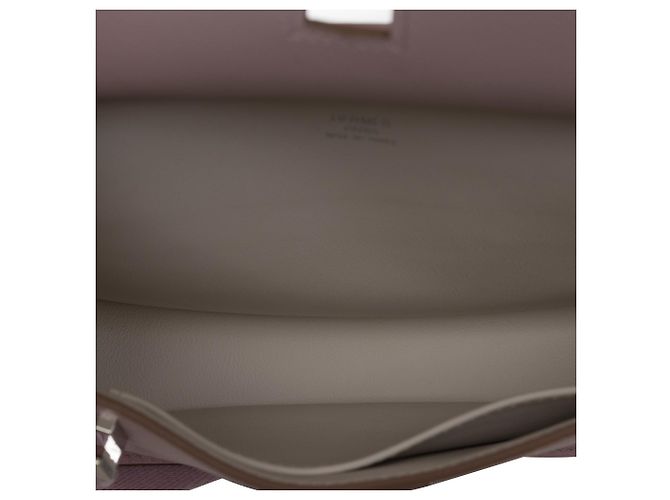 Hermès Borsa HERMES Jypsiere in Pelle Violet - 103498 Porpora - vista 9