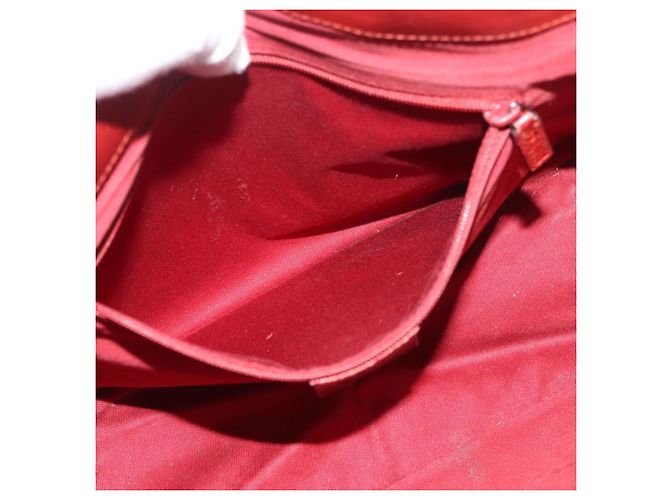 Borsa Tote GUCCI GG Canvas Argento Rosso 113019 Auth 179457 - vista 20