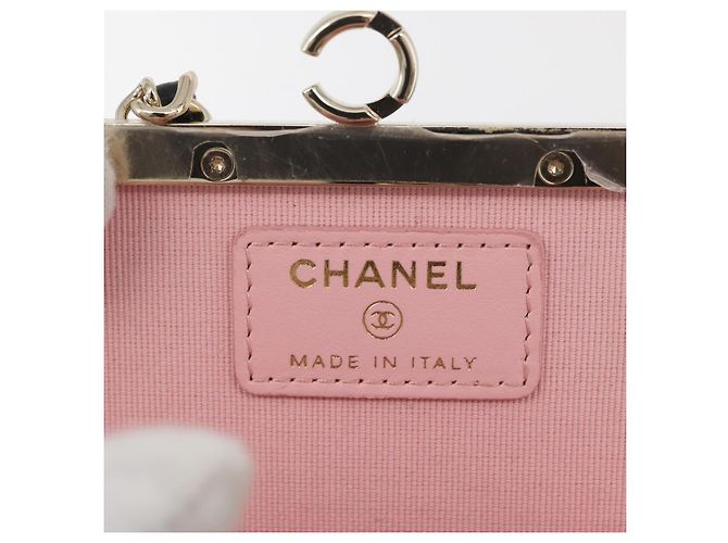 CHANEL Borsa a Spalla Matelassé in Pelle di Agnello Nera con Catena e CC Dorati Autentica 179592SAM - vista 15