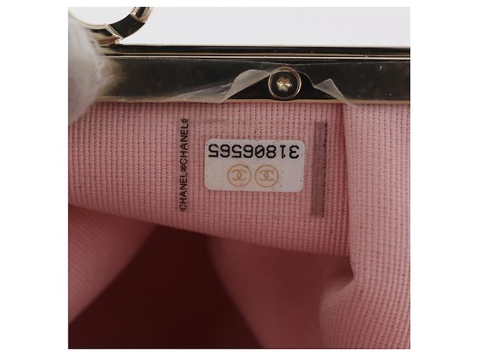 CHANEL Borsa a Spalla Matelassé in Pelle di Agnello Nera con Catena e CC Dorati Autentica 179592SAM - vista 19