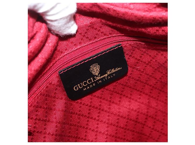 Borsa a Spalla GUCCI GG Canvas Web Sherry Line Nera Oro 001 4071 5 Auth 178333A Nero D'oro - vista 16