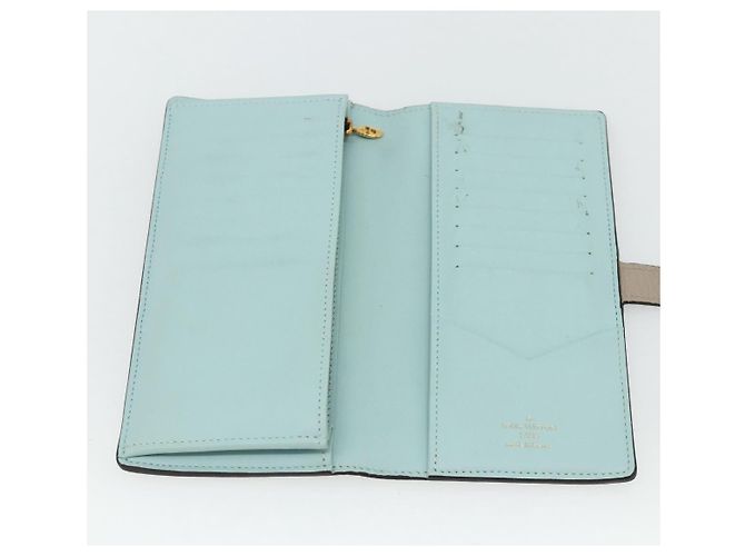LOUIS VUITTON Portafoglio Capucines LV Verticale in pelle Taurillon Galle M81367 Auth 179342A - vista 13