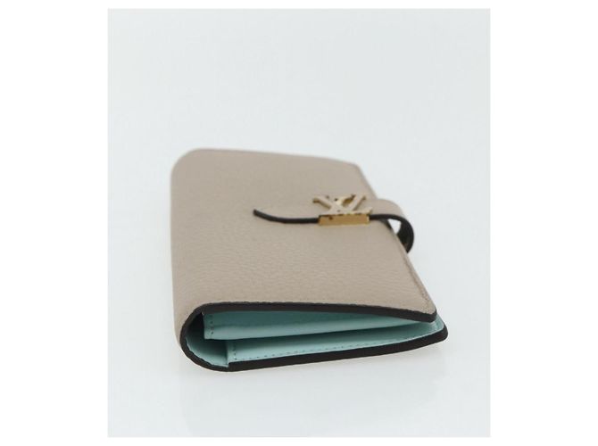 LOUIS VUITTON Portafoglio Capucines LV Verticale in pelle Taurillon Galle M81367 Auth 179342A - vista 7