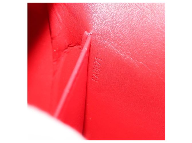 LOUIS VUITTON Monogram Vernis Thompson Street Bag Red Rouge M91094 Auth BA12592 - vista 12