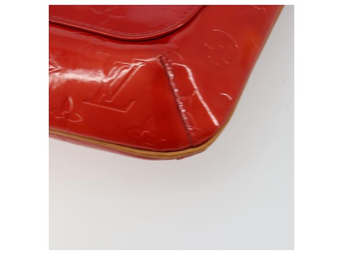 LOUIS VUITTON Monogram Vernis Thompson Street Bag Red Rouge M91094 Auth BA12592 - vista 16