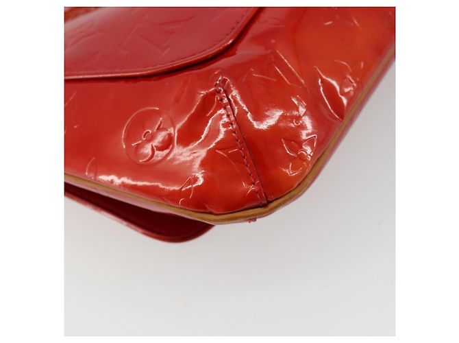 LOUIS VUITTON Monogram Vernis Thompson Street Bag Red Rouge M91094 Auth BA12592 - vista 17