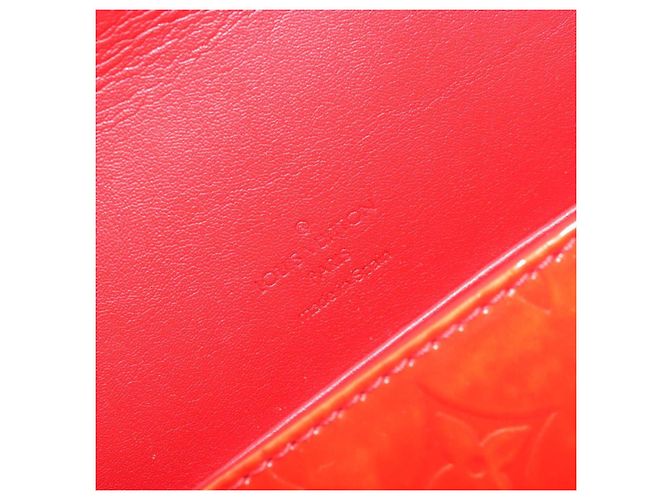 LOUIS VUITTON Monogram Vernis Thompson Street Bag Red Rouge M91094 Auth BA12592 - vista 18