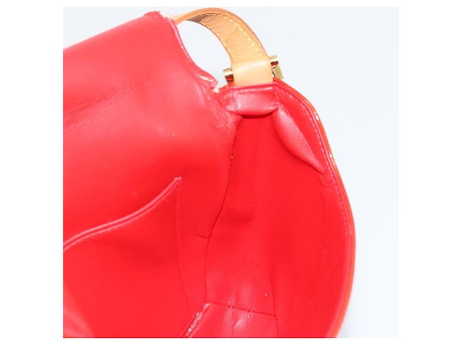 LOUIS VUITTON Monogram Vernis Thompson Street Bag Red Rouge M91094 Auth BA12592 - vista 19