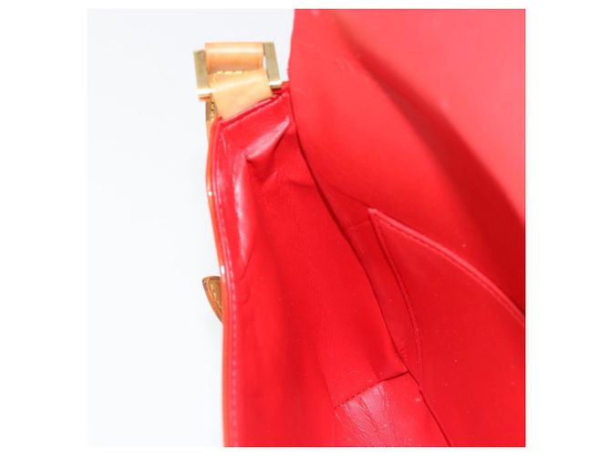 LOUIS VUITTON Monogram Vernis Thompson Street Bag Red Rouge M91094 Auth BA12592 - vista 20