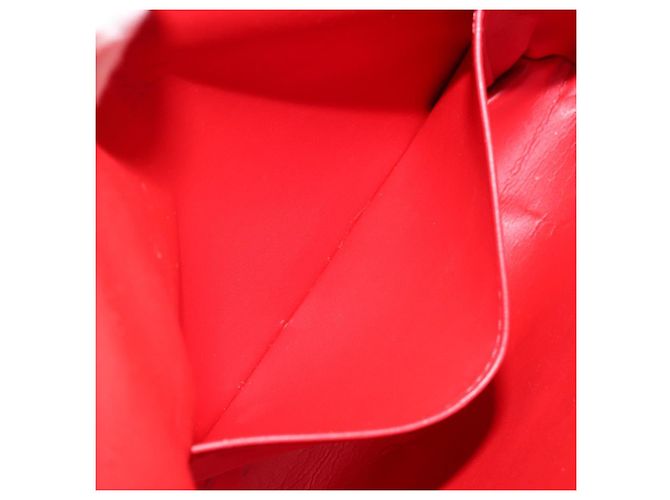 LOUIS VUITTON Monogram Vernis Thompson Street Bag Red Rouge M91094 Auth BA12592 - vista 21