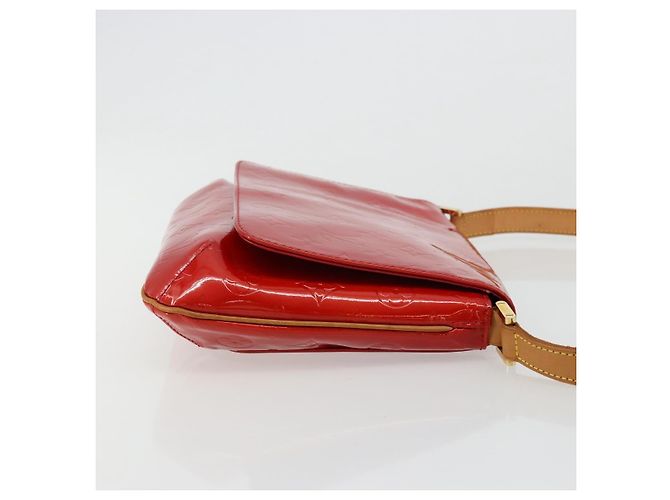 LOUIS VUITTON Monogram Vernis Thompson Street Bag Red Rouge M91094 Auth BA12592 - vista 3