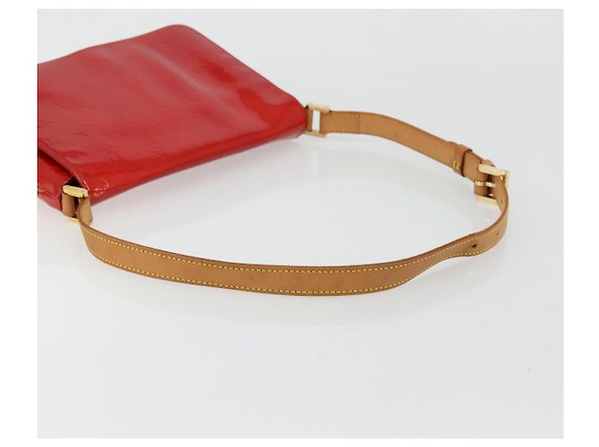 LOUIS VUITTON Monogram Vernis Thompson Street Bag Red Rouge M91094 Auth BA12592 - vista 7