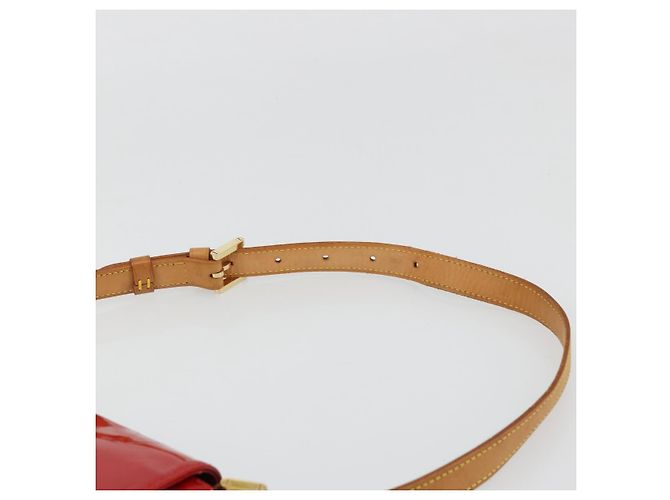 LOUIS VUITTON Monogram Vernis Thompson Street Bag Red Rouge M91094 Auth BA12592 - vista 8