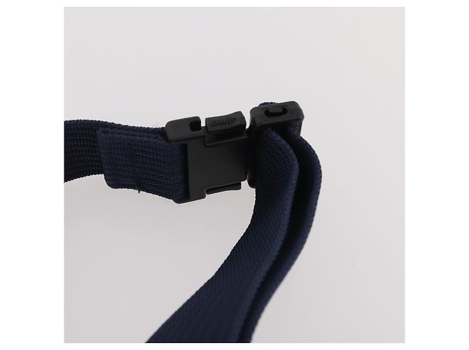 Borsa a Spalla VALENTINO Nylon Camoscio Pelle 2 Set Nero Navy Auth BA12172 Blu navy - vista 14