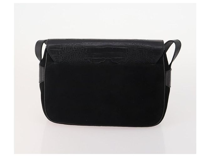 Borsa a Spalla VALENTINO Nylon Camoscio Pelle 2 Set Nero Navy Auth BA12172 Blu navy - vista 3