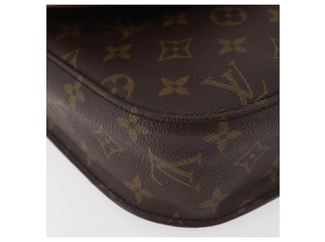 LOUIS VUITTON Bolsa de Ombro Monogram Saint Cloud GM M51242 LV Auth BA12572 Monograma - vista 10