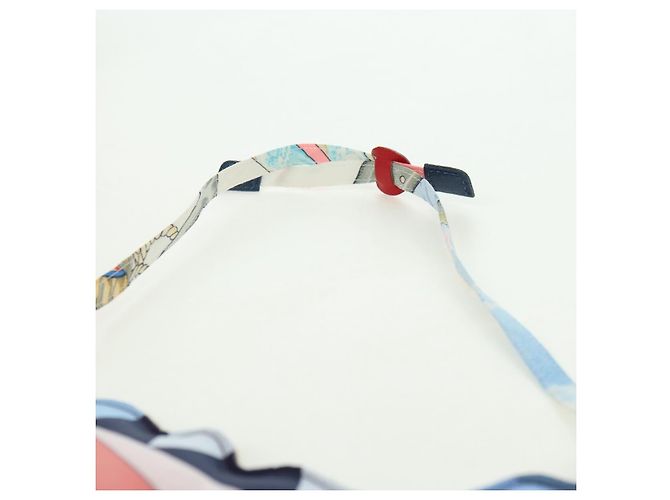 Hermès Antifaz para ojos HERMES de seda azul Auténtico 179161V - vista 10