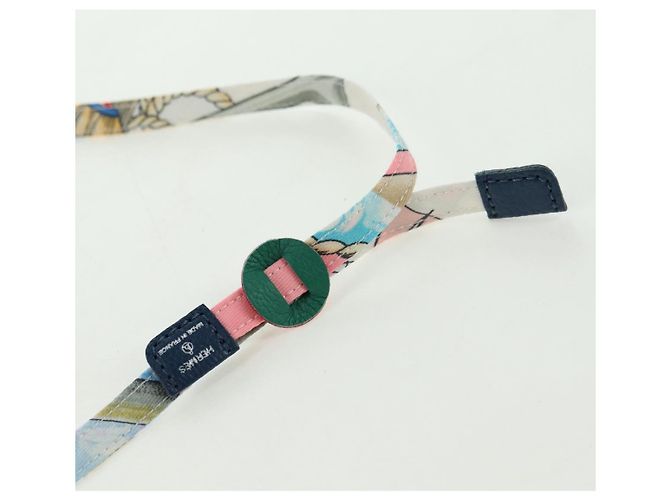 Hermès Antifaz para ojos HERMES de seda azul Auténtico 179161V - vista 9