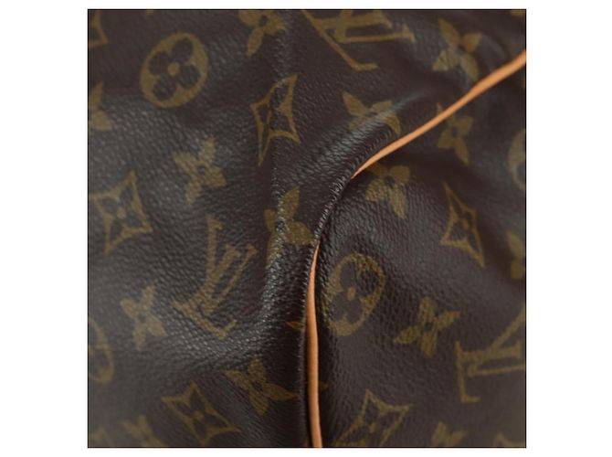 LOUIS VUITTON Monogram Sac Souple 45 Boston Bag M41624 LV Auth 177968SAV Monogramma - vista 11