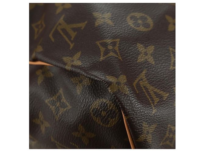 LOUIS VUITTON Monogram Sac Souple 45 Boston Bag M41624 LV Auth 177968SAV Monogramma - vista 12