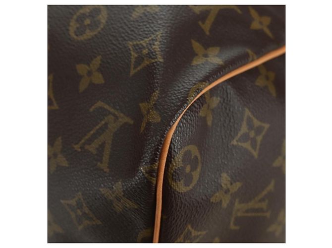 LOUIS VUITTON Monogram Sac Souple 45 Boston Bag M41624 LV Auth 177968SAV Monogramma - vista 13