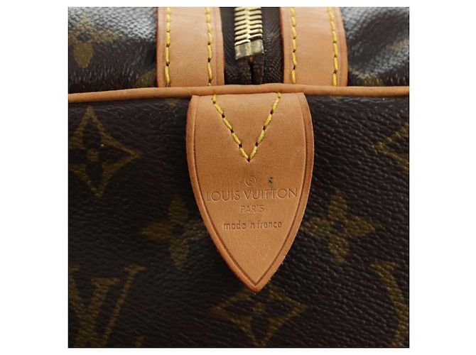 LOUIS VUITTON Monogram Sac Souple 45 Boston Bag M41624 LV Auth 177968SAV Monogramma - vista 14