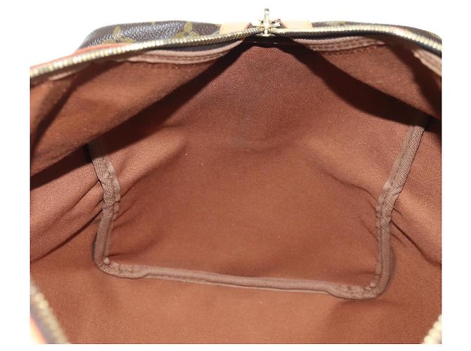 LOUIS VUITTON Monogram Sac Souple 45 Boston Bag M41624 LV Auth 177968SAV Monogramma - vista 18