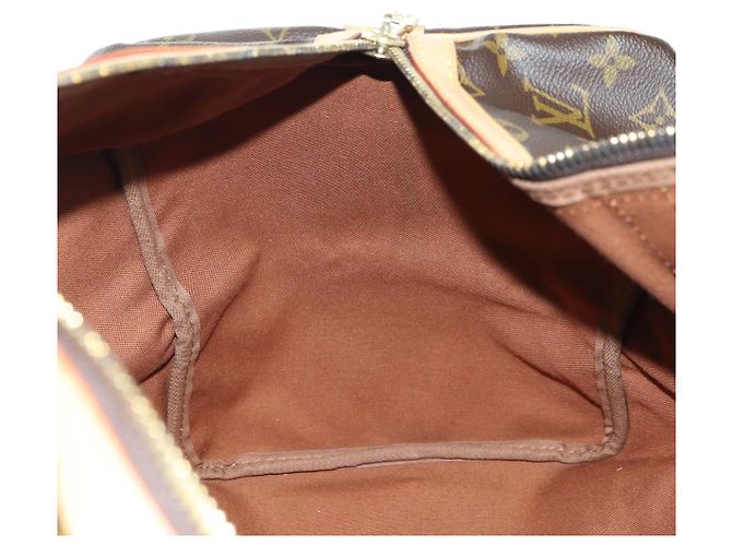 LOUIS VUITTON Monogram Sac Souple 45 Boston Bag M41624 LV Auth 177968SAV Monogramma - vista 19