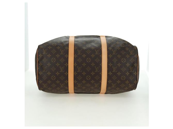 LOUIS VUITTON Monogram Sac Souple 45 Boston Bag M41624 LV Auth 177968SAV Monogramma - vista 9