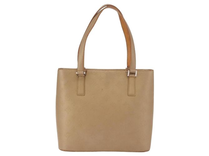 LOUIS VUITTON Borsa Tote Monogram Mat Stockton Amble M55117 LV Auth BA12569 - vista 3