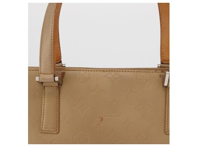 LOUIS VUITTON Borsa Tote Monogram Mat Stockton Amble M55117 LV Auth BA12569 - vista 4