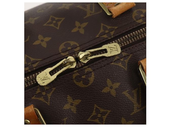 LOUIS VUITTON Monogram Keepall 50 Boston Bag M41426 LV Auth 178155 Monogramma - vista 17