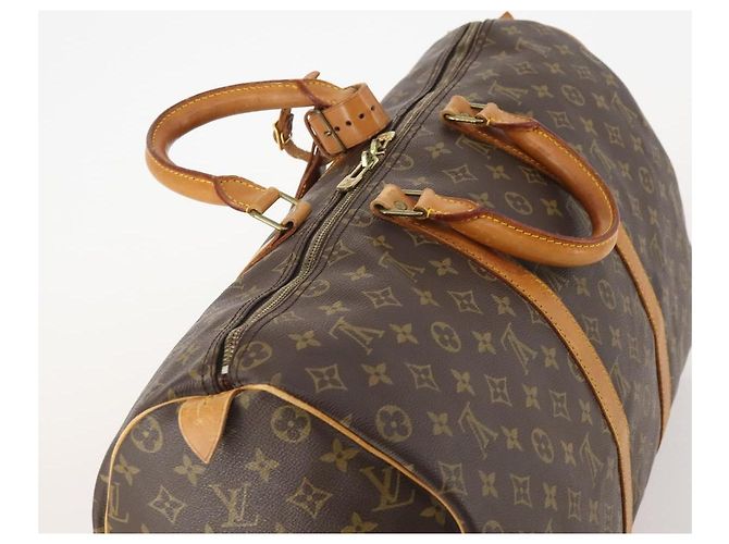 LOUIS VUITTON Monogram Keepall 50 Boston Bag M41426 LV Auth 178155 Monogramma - vista 6