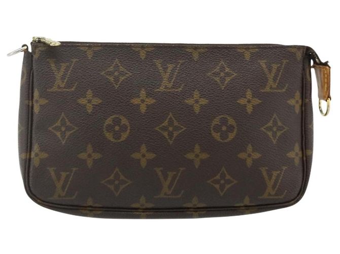 LOUIS VUITTON Monogram Pochette Accessoires Pochette M51980 LV Auth am11622 Monogramma - vista 13