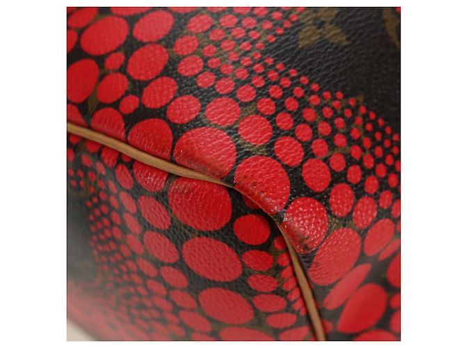 LOUIS VUITTON Dot Infinity Yayoi Kusama Speedy 30 Bag Red M40693 Auth 179418SAM Rosso Monogramma - vista 10