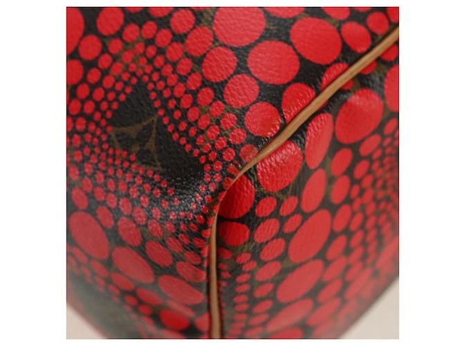 LOUIS VUITTON Dot Infinity Yayoi Kusama Speedy 30 Bag Red M40693 Auth 179418SAM Rosso Monogramma - vista 11