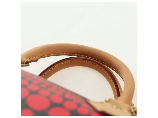 LOUIS VUITTON Dot Infinity Yayoi Kusama Speedy 30 Bag Red M40693 Auth 179418SAM Rosso Monogramma - vista 8