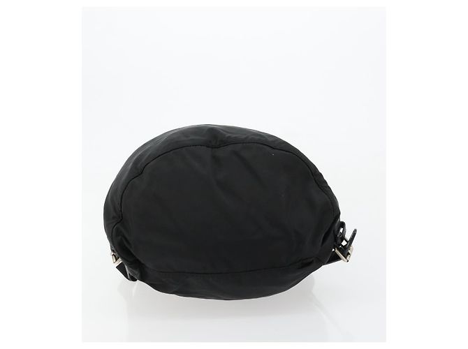 Mochila PRADA Nylon Plata Negro Auth bs34742 - vista 11