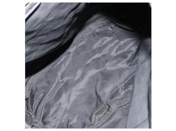 Mochila PRADA Nylon Plata Negro Auth bs34742 - vista 21