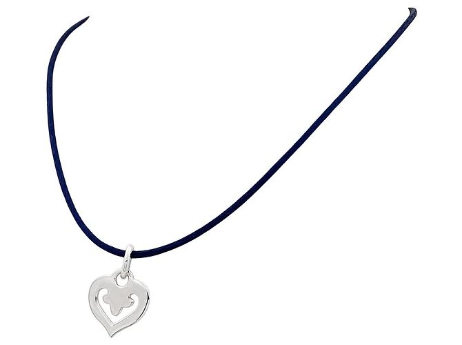 Pendente O.J. Perrin, "Cuore Leggenda", oro bianco. - vista 2