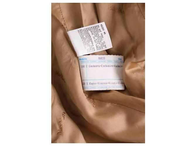 Max Mara Abrigo camel Camello - vista 6