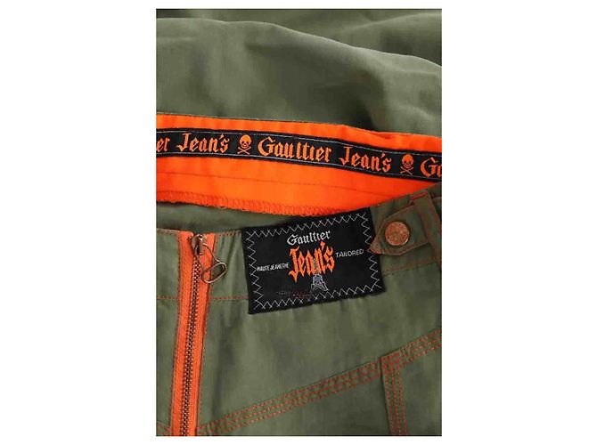 Jean Paul Gaultier Falda verde - vista 5
