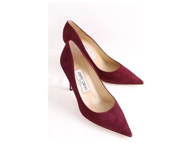 Jimmy Choo Tacchi viola Porpora - vista 3