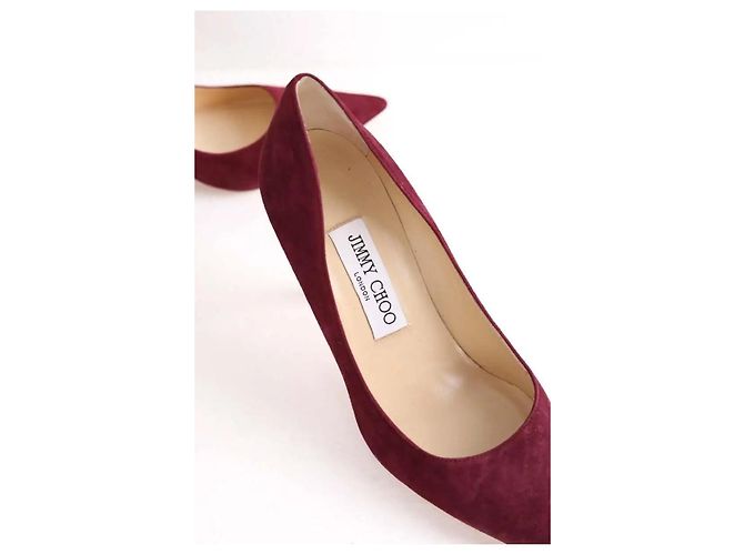 Jimmy Choo Tacchi viola Porpora - vista 4