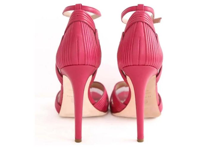 Elie Saab Tacchi rosa - vista 2