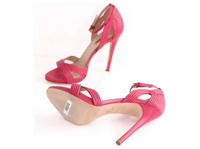 Elie Saab Tacchi rosa - vista 6